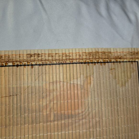 Giftco Bamboo Scroll Calendar Two-Sided 1990 1991 Wall Hang Footprints Deer Duck - Picture 13 of 16